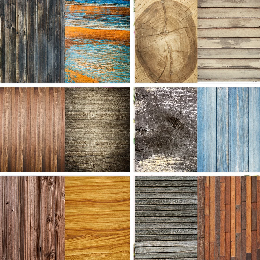 Реквизит для фотостудии Nitree фон Фотофон доска паркет пень деревянный пол