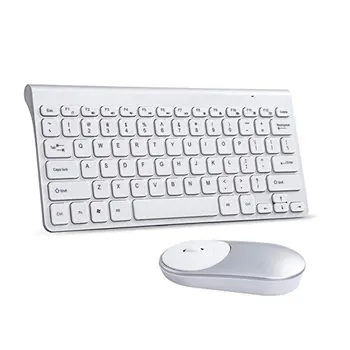 

Wireless Keyboard Wireless Mouse Mice USB Receiver Combo Kit For PC Laptop Portable Ultra Thin Office Suit