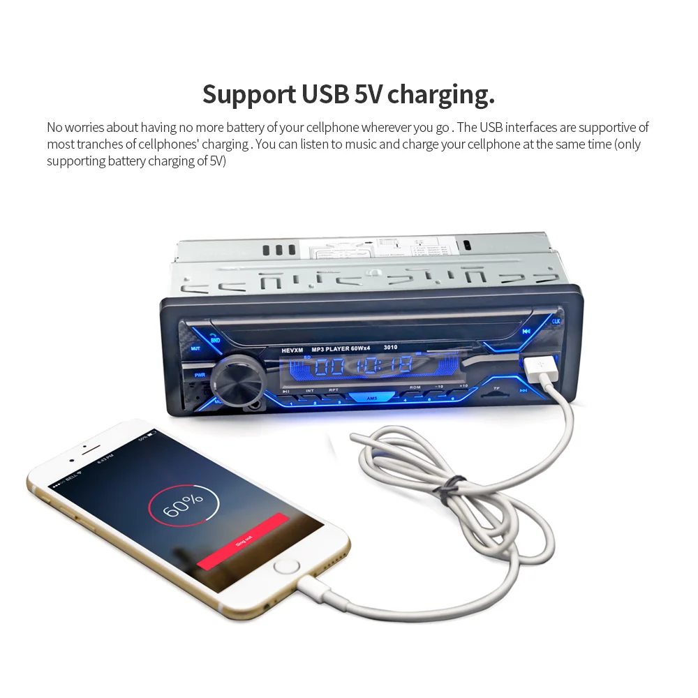 Автомагнитола LTBFM 1 Din 12 В bluetooth mp3 плеер FM радио приемник поддержка Aux In SD USB пульт