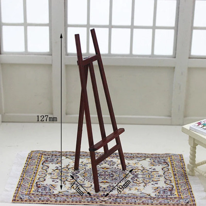 1 PCS Mini Artist Wooden Card Stand Display Holder For Party Decoration Triange Art Easel Easel Wood Wedding Table