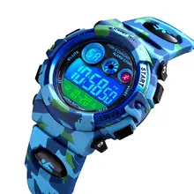 SKMEI Digital Watches Kids Boys Girls Stop Watch Children Outdoor Sport Wristwatch Student LED Waterproof Electronic Clock reloj