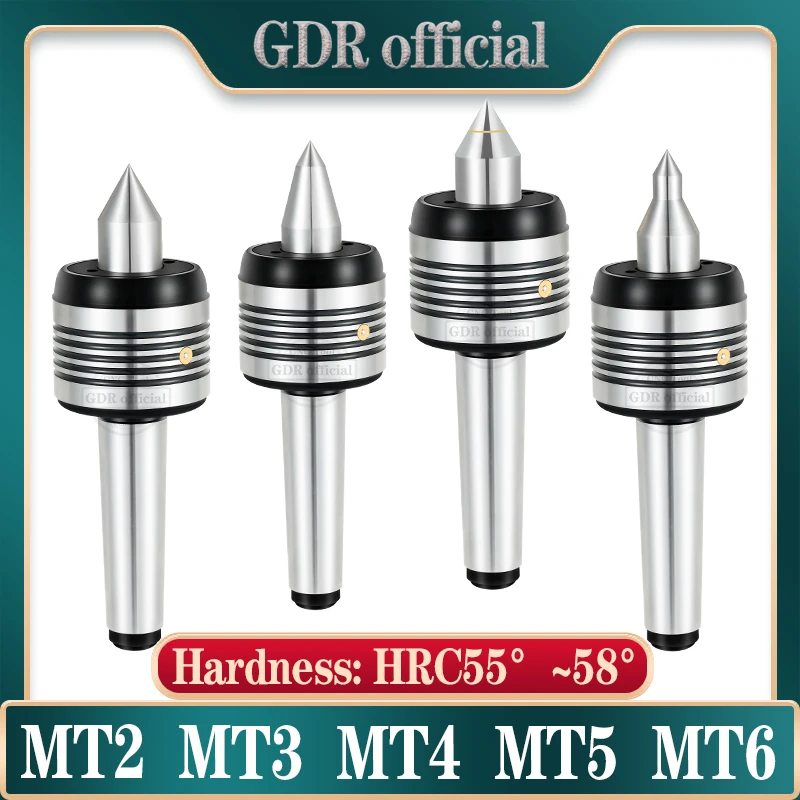 Tool Holder Morse Accessories MT2 MT3 MT4 MT5 Morse Rotary Center Standard Double Cone Head Live Center For Morse Turning Center