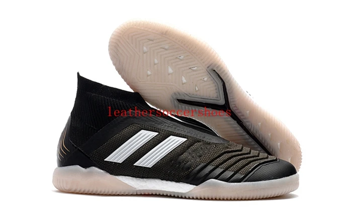 Дешевые мужские кожаные футбольные бутсы Predator Tango accelerator 18 в TF turf футбольные бутсы домашние футбольные бутсы chuteiras Pogb