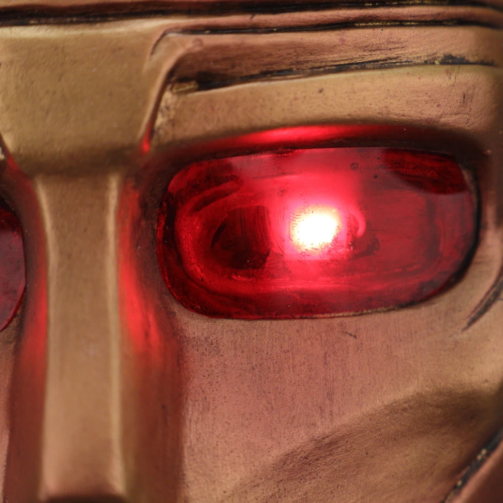 Anime Doom Patrol Mask Robotman LED Latex Helmet Halloween Superhero Mask Cosplay Prop (16)