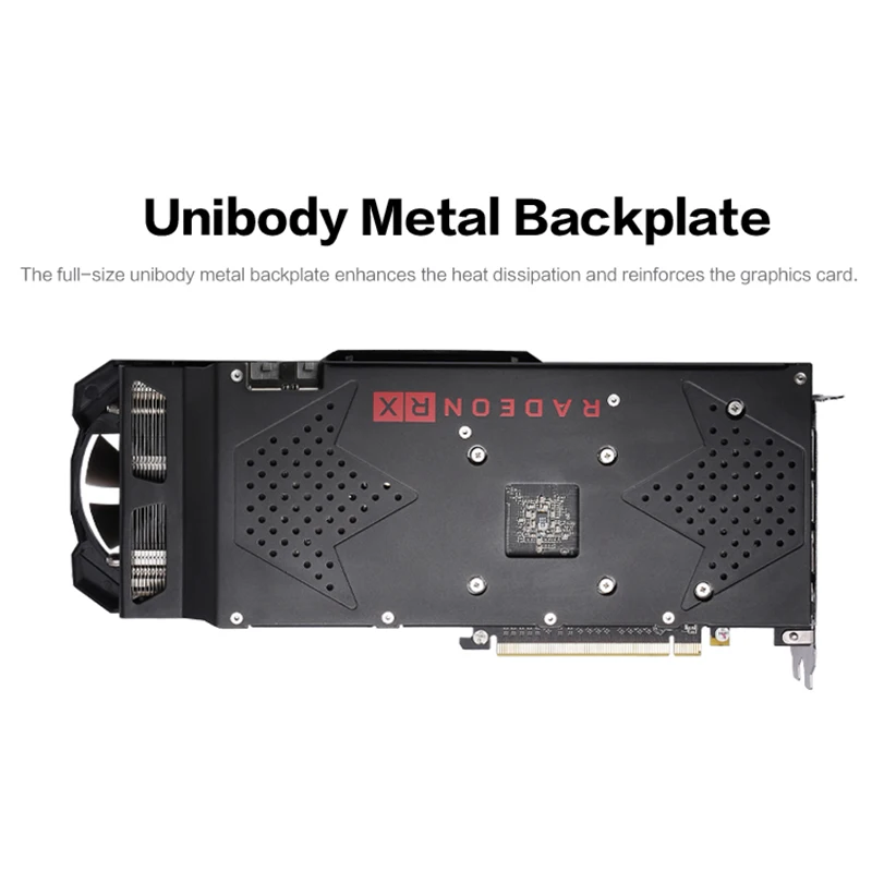 Yeston Radeon RX 580 GPU 8 ГБ GDDR5 256 бит игровой настольный компьютер ПК видеокарты Поддержка