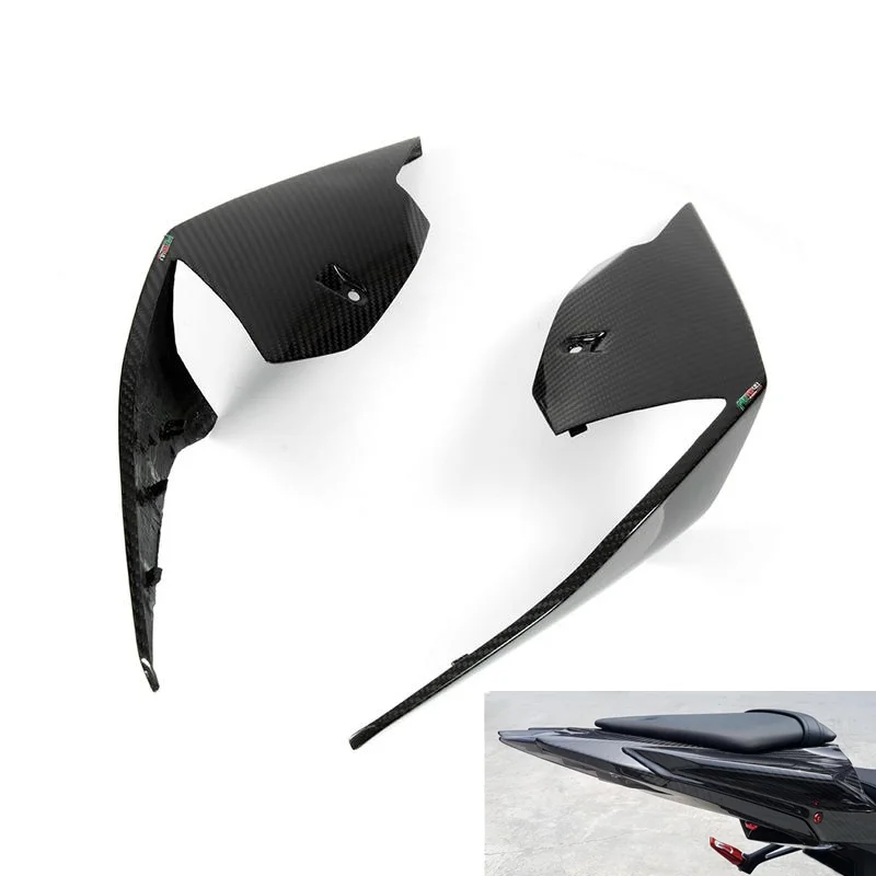

100% углеродное волокно мотоциклетные модифицированные задние сиденья боковые крышки панелей обтекателя Для BMW S1000RR 2019 S 1000RR