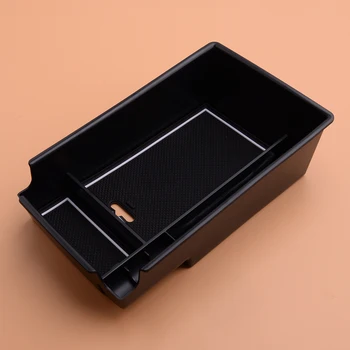 

Car Black ABS Non Slip Center Console Armrest Tray Box Storage Fit For Hyundai Sonata 2020