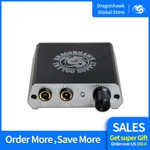 Стиль питания татуировки Мини Прочный источник питания татуировки для Liner Shader Перманентный макияж татуировки машина