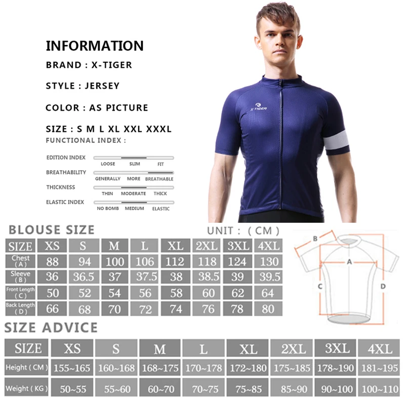 X-TIGER, 7 цветов, Джерси для велоспорта MTB, одежда для велоспорта Roupa Ropa Ciclismo Hombre Verano