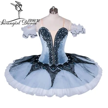 Взрослые серые бархатные классические балетные пачки, профессиональные Балетные костюмы для выступлений, танцевальная пачка для девочек, балерина, abt9032
