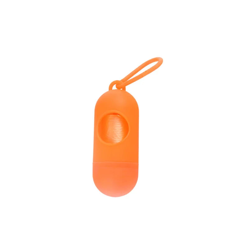 Новые таблетки в форме косточки; для домашних животных мусорные мешки собака мешок для экскрементов диспенсер отходов держатель мусора собак мусорные принадлежности для уборки - Цвет: Золотой