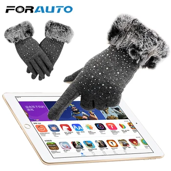 

FORAUTO Motorcycle Gloves Protective Gear for Outdoor Sports Windproof Full Finger Winter Thermal Warm Touchscreen Gloves