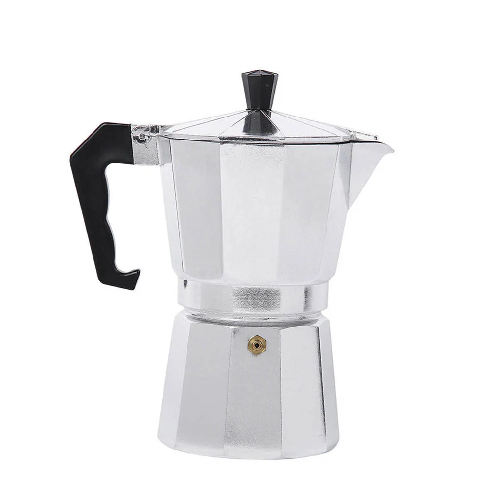 150ML Mocha латте Кофеварка итальянская Moka эспрессо Cafeteira Percolator горшок плита кофеварка - Цвет: 150ML