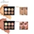 POPFEEL 5/6 Цветов Oil-Control Facial Pressed Powder Powder Blusher Shadow Repair Brighten Concealer Foundation Makeup Powder