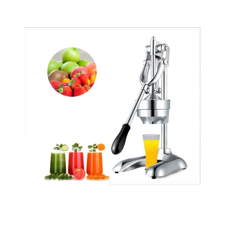 

Stainless Steel Commercial Lemon Orange Pomegranate Fruit Juice Extractor Manual Hand Press Squeezer Citrus Fruit Press
