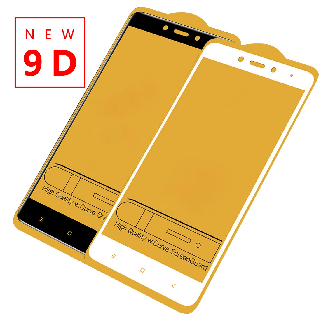

Tempered glass for Redmi 5/6/7 9D full cover screen protector for Redmi 5A 6A 6Pro screen protective glass
