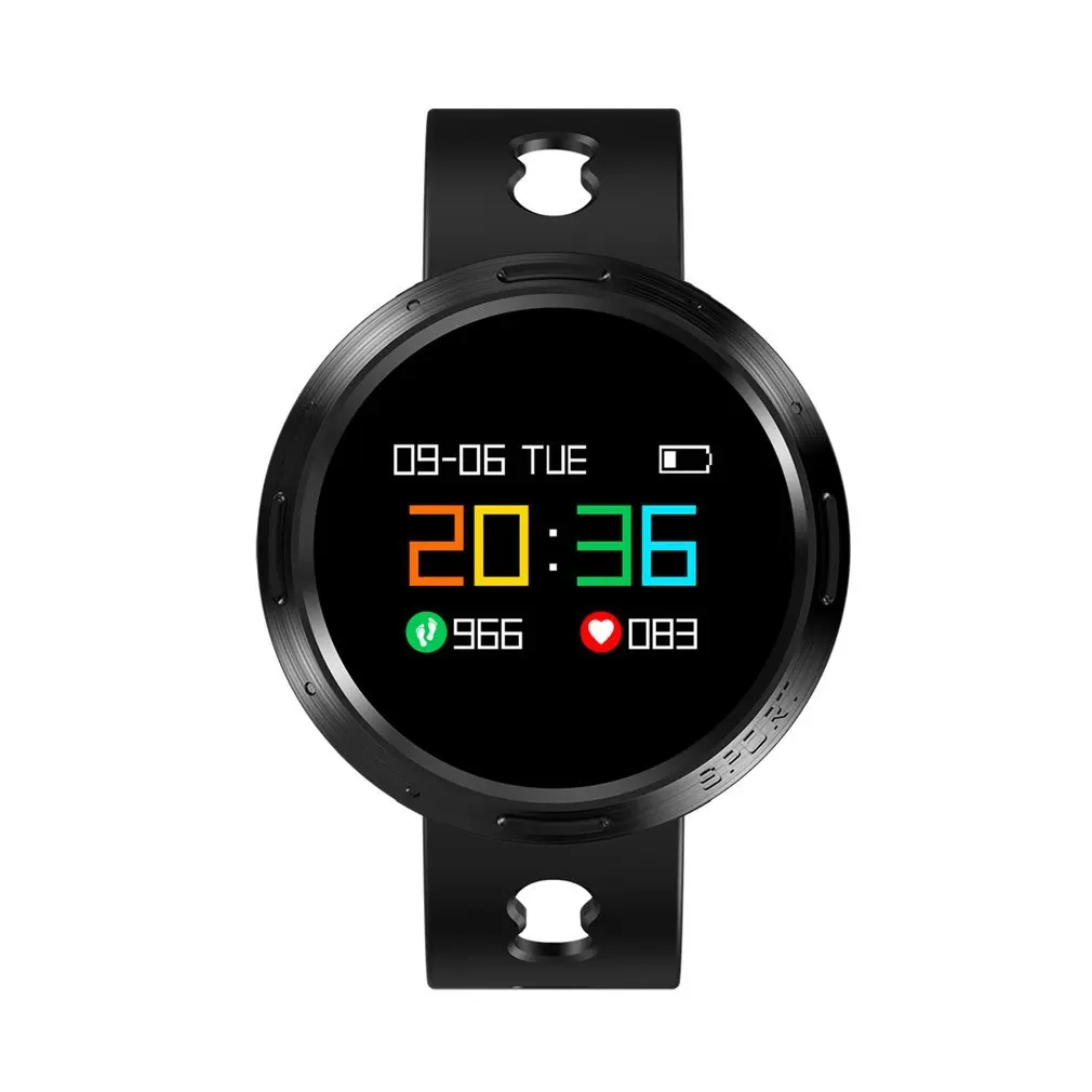 

OLED Wristwatch Smart Watch IP68 waterproof Heat Rate Monitor Bluetooth 4.0 Call Reminder Smartwatch for iOS Android Phone