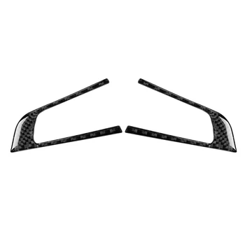 

Steering Wheel Button Panel Trim Cover Easy Handy Installation No Tools Required Carbon Fiber for Alfa Romeo Giulia 17-19