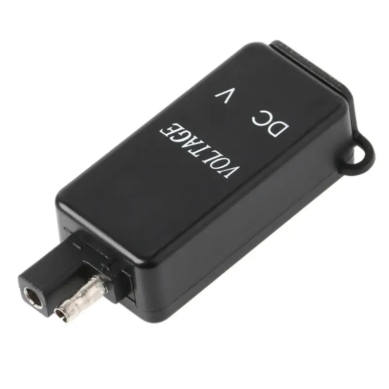 Водонепроницаемый 12V автомобиль мотоцикл SAE USB Зарядное устройство вольтметр Для для мобильного телефона, планшета, 28TE