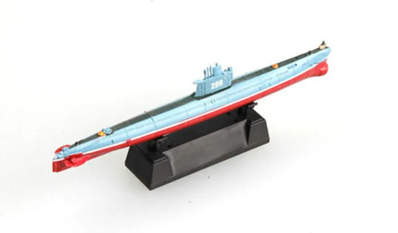 1/700 весы китайский PLA темно синий тип 033 подводная лодка пластик 4d в сборе модель