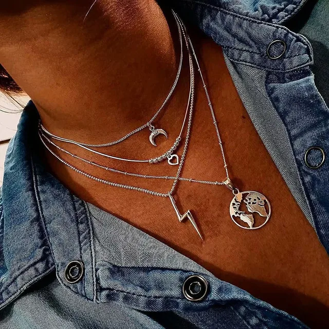 Choker-Necklace-For-Women-Vintage-Boho-Gold-Chain-Collares-Jewelry-Earth-Moon-Round-Chic-Layered-Necklaces.jpg_640x640