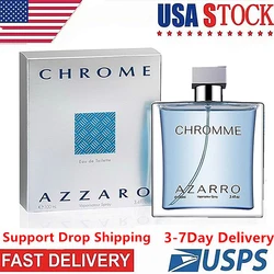 Male Parfum Azzaro Chrome Body Spray Long Lasting Fragrance Good Smell EAU DE PARFUM Men Cologne
