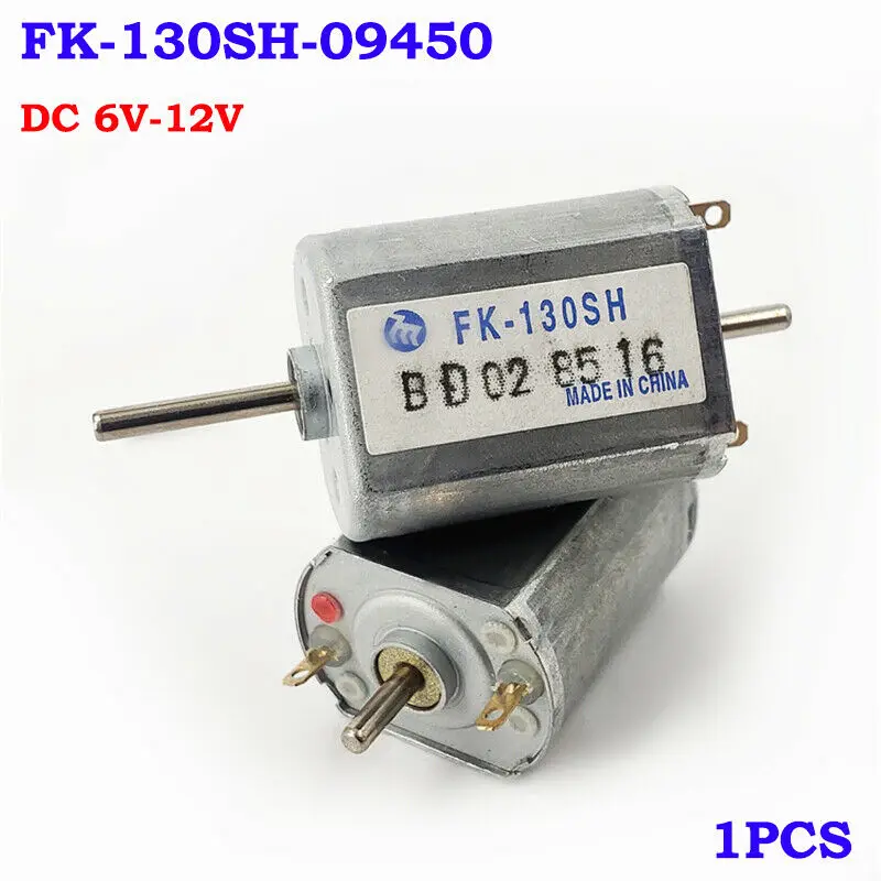 Двухвальный Электрический двигатель Mabuchi FK-130SH-09450 12-24 В постоянного тока 130