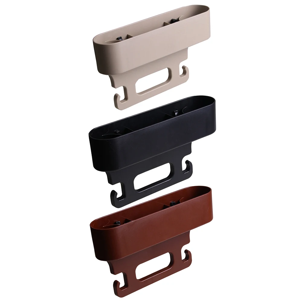 Black Car Seat Slot Storage Box Seat Clearance Clutter Rack Multi-Function Shelf Seat Back Hanger Usually Car storage box Oc8