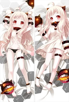 

Anime Kantai Collection Yuudachi Dakimakura Cover Kancolle Kaga Characters Shimakaze Bolster Case Amatsukaze Hugs Pillowcase