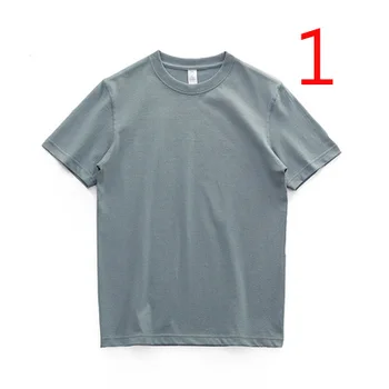 

Men's tide brand loose half-sleeved men's ins clothes Korean version of the trend of Hong Kong style wild men's clothing