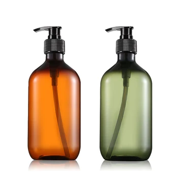 

Plastic Refillable Pump Bottle Leakproof Lotion Dispenser Container Lotion Shampoo Shower Gel Holder Soap Dispenser Empty