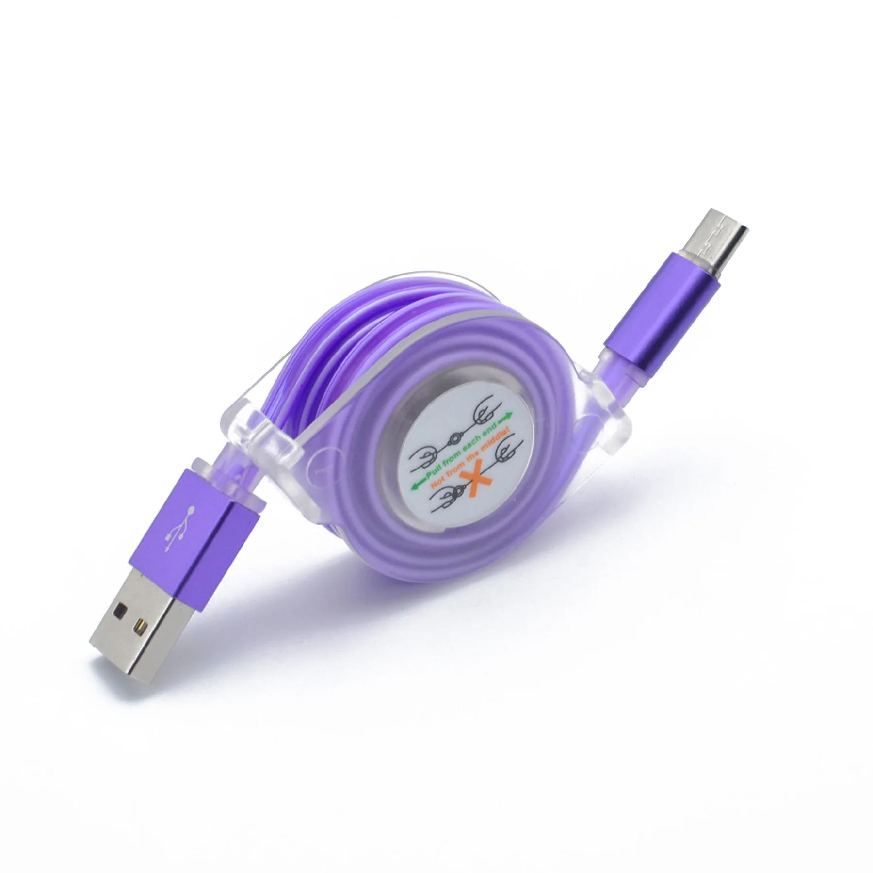 USB 3,1 type C кабель светодиодный 1 м зарядный шнур для мобильного телефона для Xiaomi Redmi samsung S8 huawei выдвижной кабель для быстрой зарядки USB