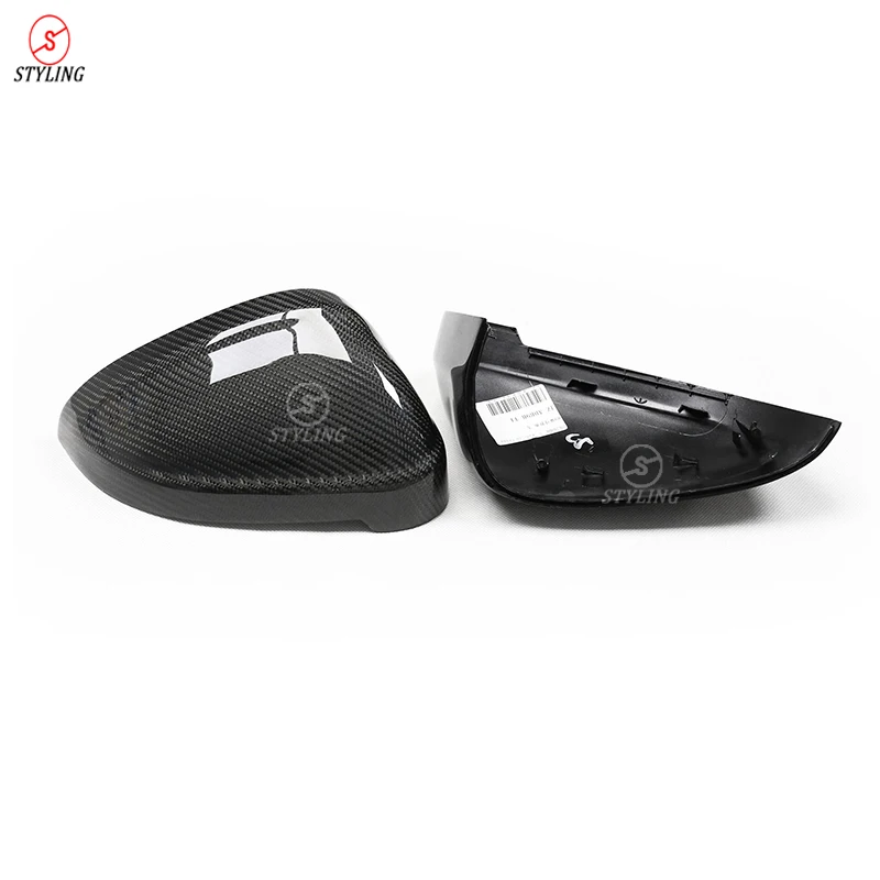 For Audi B9 mirror carbon fiber cover
