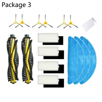 

Side Brushes Filter Roller Brush Kit For Neatsvor X500 Robot Vacuum Cleaner Home Cleaning Kit Clean Up