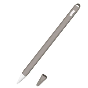 

Cap Anti Slip Silicone Case Easy Install Shockproof Holder Protective Cover Pouch Elastic Grips Dust Cover For Apple Pencil 2