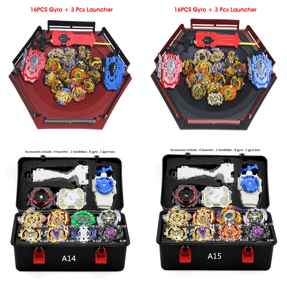 Beyblade Burst Toys B-127 Bables Bayblade Arena коробка для хранения пусковое устройство тупи Металл Fusion Бог волчок Bey Blade лезвия игрушки