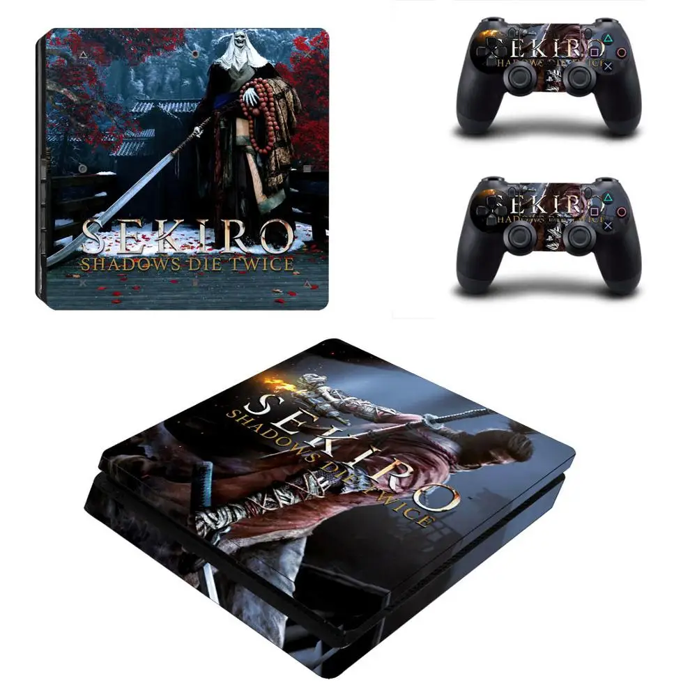 Sekiro Shadows Die Twice PS4 Slim sticker Play station 4 Skin sticker наклейка для playstation 4 PS4 Slim консоль и контроллер кожи
