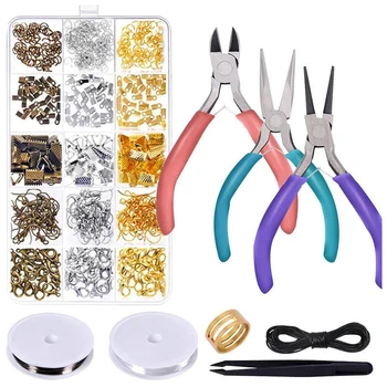 

Jewelry Repair Kit, Jewelry Making Tools, Beading and Jewelry Making Supplies for Jewelry Repair, Jewelry Making and Beading