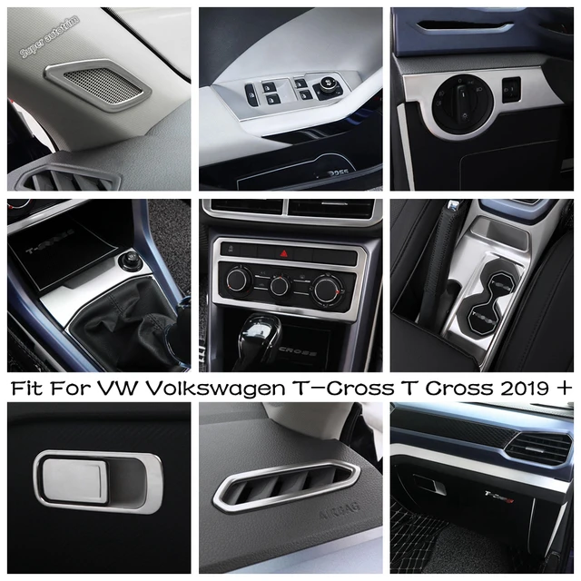 LFOTPP Kompatibel mit VW T-Cross SUV Mittelkonsole Armlehne Organizer  Aufbewahrungsbox, T-Cross SUV Handschuhfach Aufbewahrung Center Console  Tray