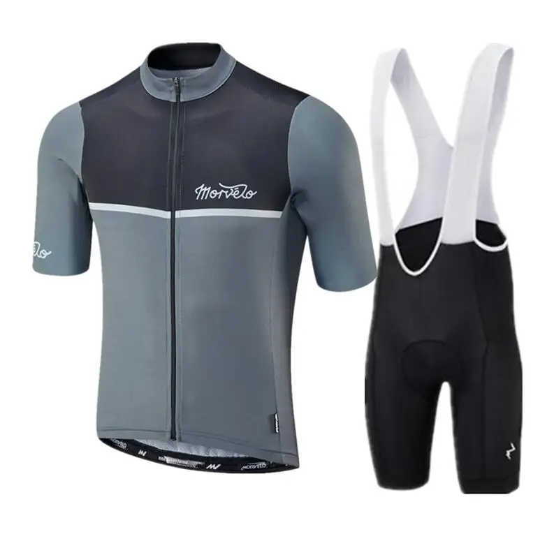 Pro Team Morvelo комплект для велоспорта комплект из Джерси для езды на велосипеде велосипедный костюм, трико Ropa Ciclismo комплект MTB Спортивная гелевая накладка - Цвет: 3