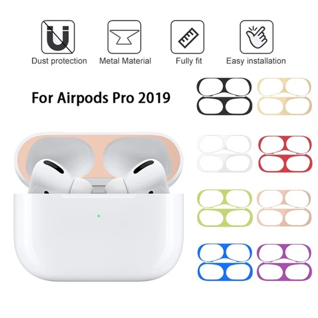 Protector a prueba de polvo para Apple Airpods Pro, auriculares