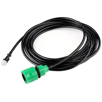 

5M Outdoor Atomization Cooling System Kit Garden 1.2-1.8 meters 220-280 Kpa Patio Water Irrigation Pipe Black Garden Supplies
