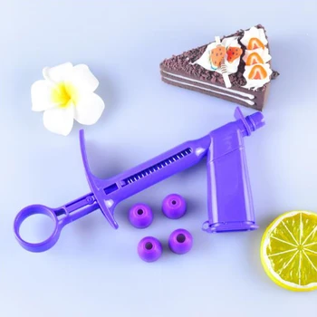 

DIY Baking Tool Pearl Applicator Detachable Cake Decoration Pearl Gun Ball Applicator Meatball Coating Fabric Tool