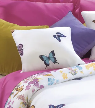 

Set de 2 fundas de cojin mariposas multicolor sin genero - 454091