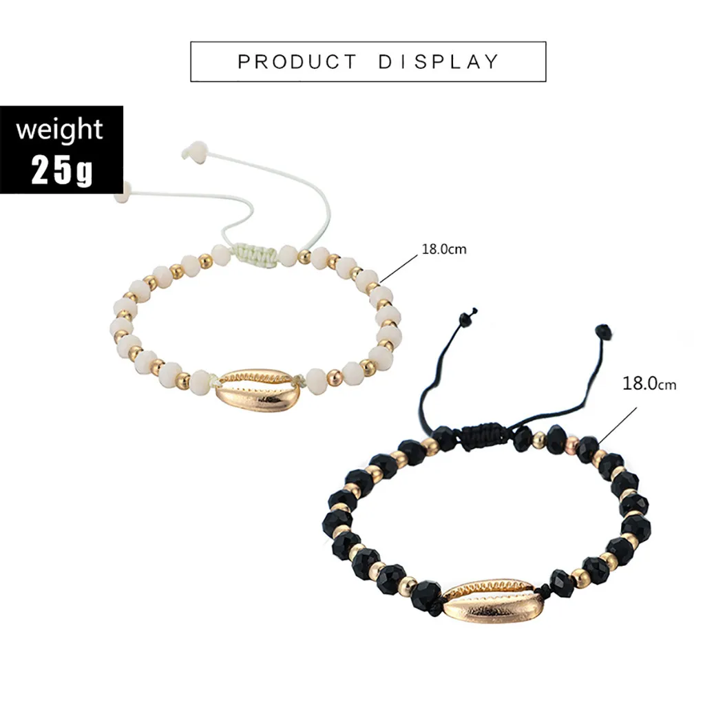 Браслет в богемном стиле из 4 предметов ретро простой модный браслет с