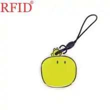Id 125khz em4100 tk4100 leia apenas keyfob rfid cola cair à prova dwaterproof água chave fob token anel tag cartão de controle acesso 1 pçs