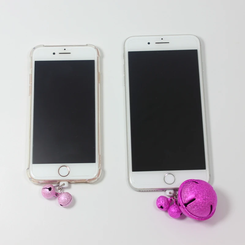 Apple-специфический kawaii маленький звонок защита от кражи порт передачи данных порт зарядки Анти пылезащитный Разъем для iphone X XS MAX XR 8 8S 7 6 6S 5 5S