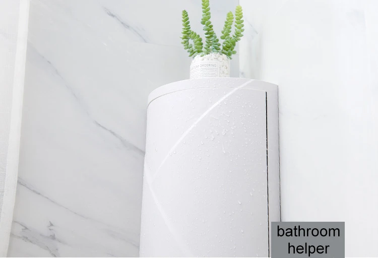 Мульти-Функция вращающийся стеллаж для хранения в ванной, на кухне стойка пробивная всасывания стены большой ящик для хранения Ванная комната организатор