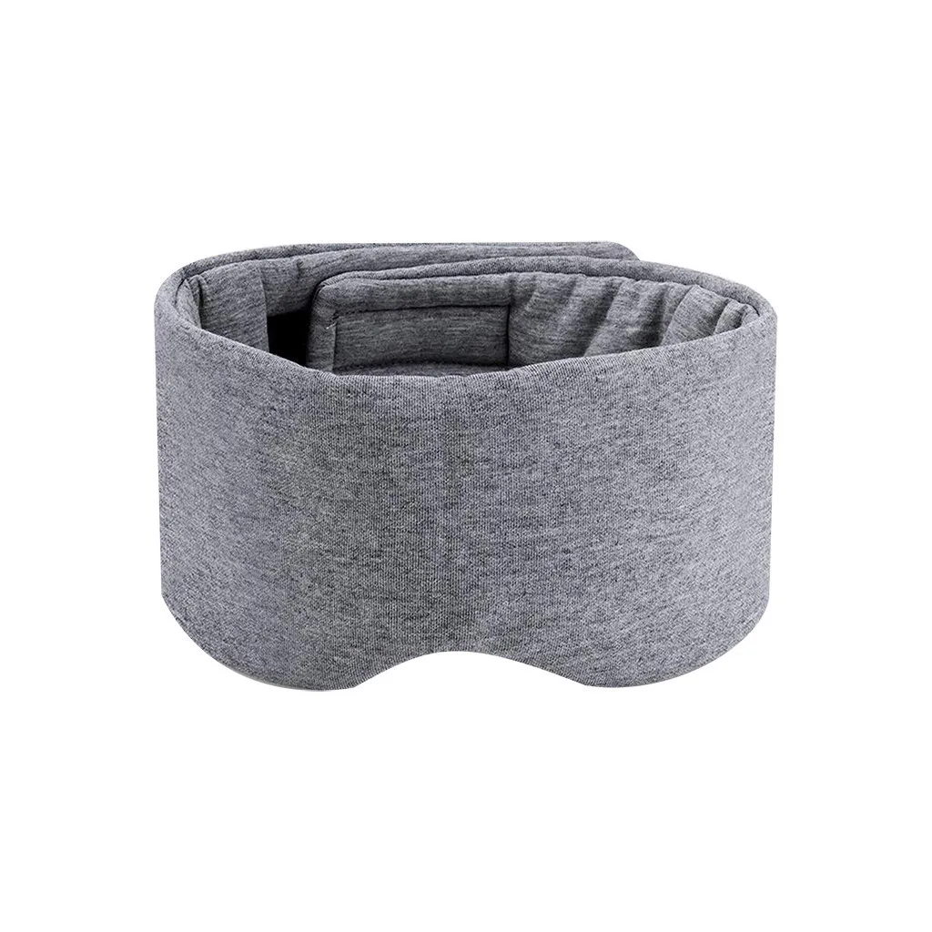 Регулируемое Sleep Aid Eye Mask Gray Sleeping Mask Защита глаз удобные и долговечные сна Очки для путешествий или дома Дек