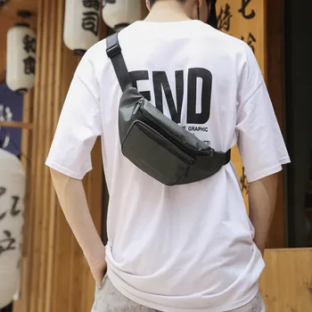 

2019 Unisex Large Capacity Messenger Shoulder Bag Outdoor Sports Chest Bag Waist Shoulder Belt Solid Color Chest Bags *